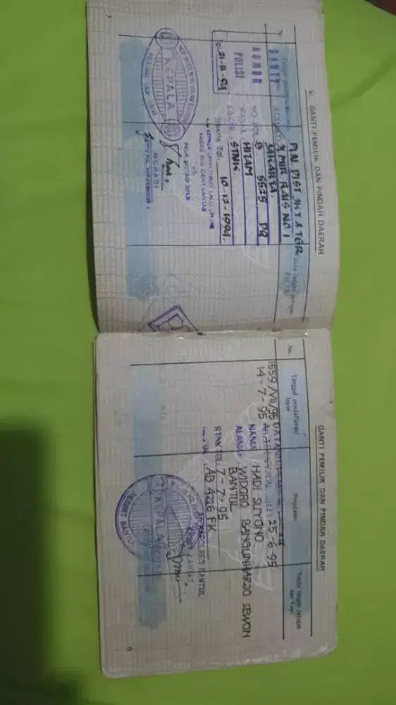 Jasa urus surat harley davidson