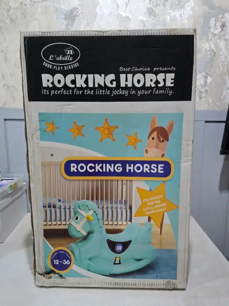 Labeille Rocking Horse Pony For Kids