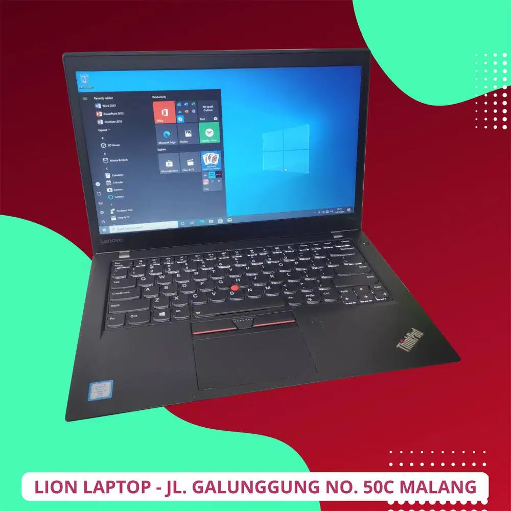 RAM 8GB SSD 256GB Core i7 SLIM Lenovo Thinkpad T470s [04|01]