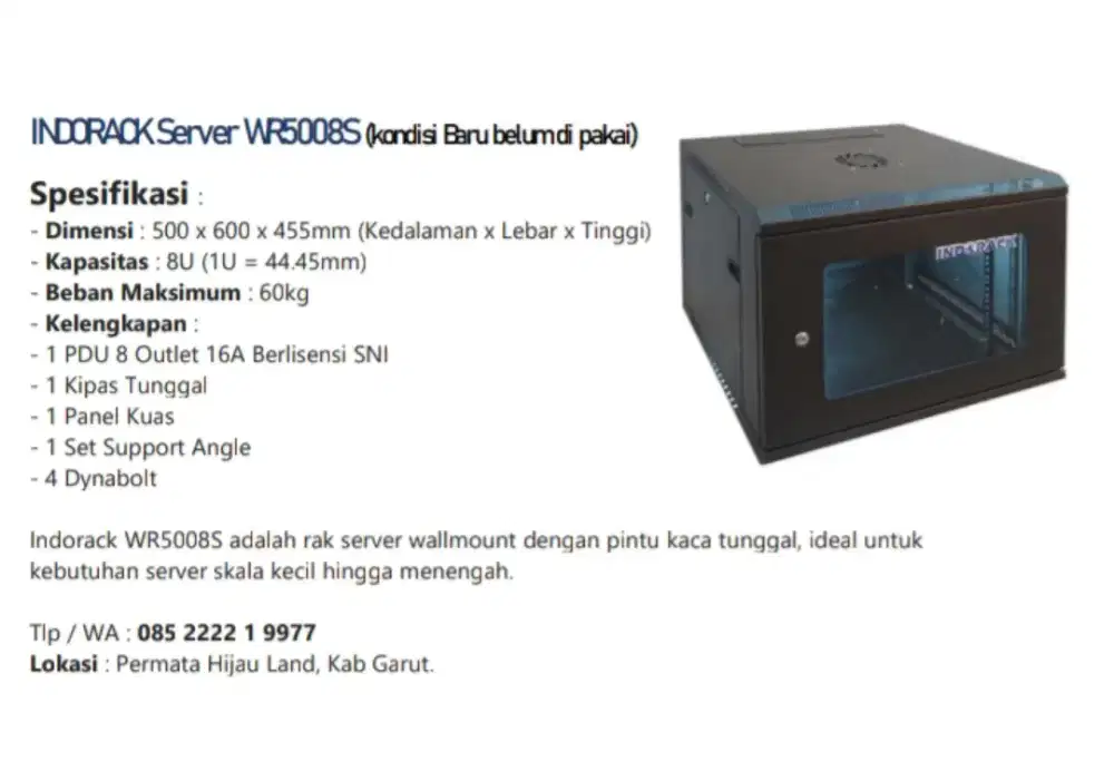 INDORACK Server WR5008S