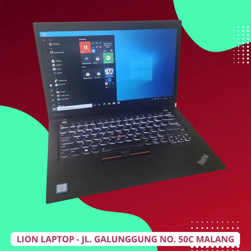 RAM 8GB SSD 256GB Core i5 Touchscreen SLIM Lenovo Thinkpad T470s [04|0