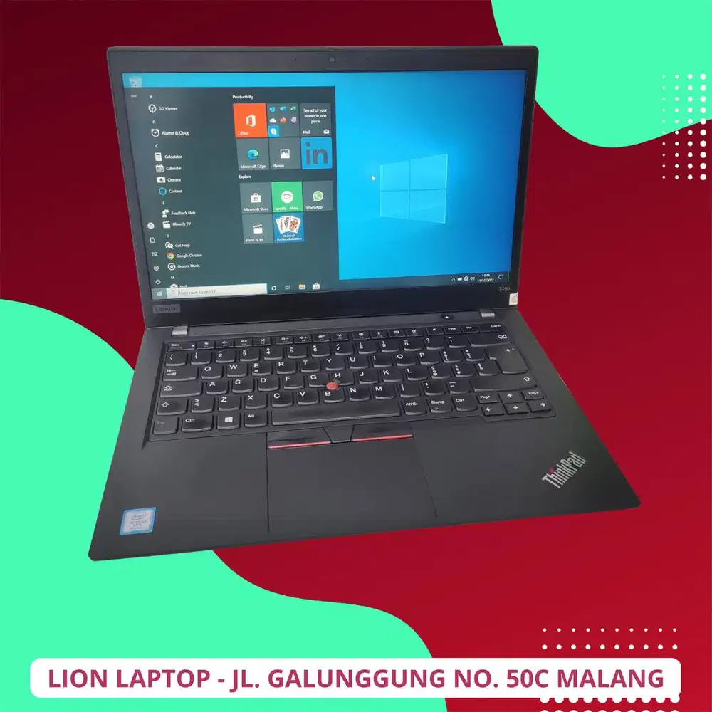 RAM 16GB i5 Gen 8 SSD 256GB Lenovo Thinkpad T490 [04|01]