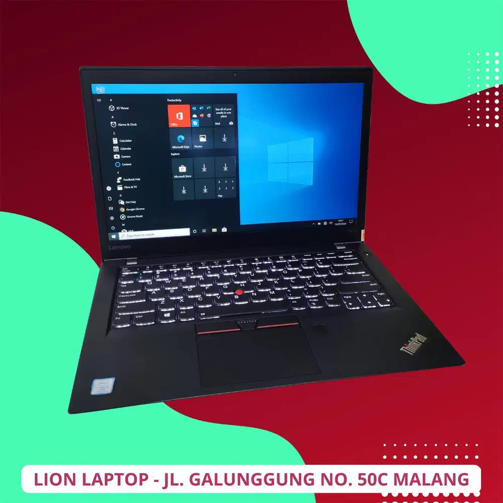 Core i5 Gen 7 RAM 8GB SLIM TOUCHSCREEN Lenovo Thinkpad T470s [04|01]