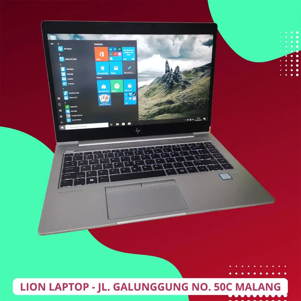 Core i5 Gen 8 RAM 8GB SSD 256GB HP Elitebook 840 G5 [04|01]