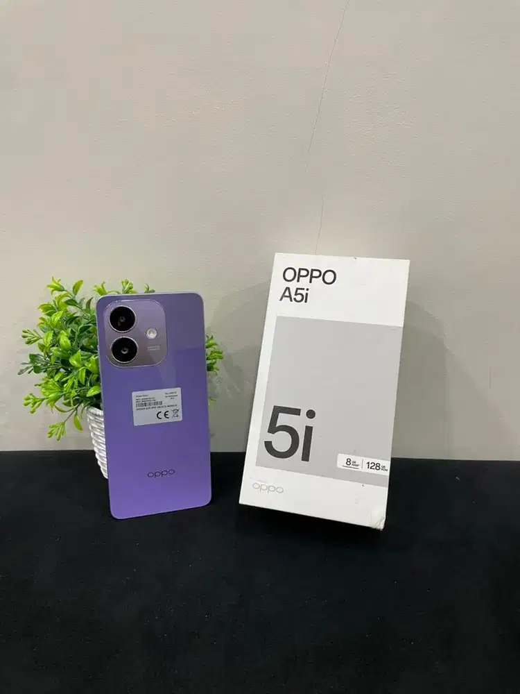OPPO A5i 4+4/128 Purple mulus Fullset Ori