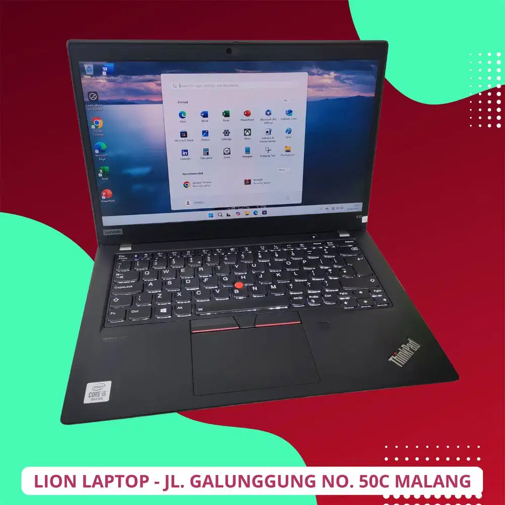 Core i5 Gen 10 slim mulus RAM 8GB SSD 256 Lenovo Thinkpad X13 [04|01]