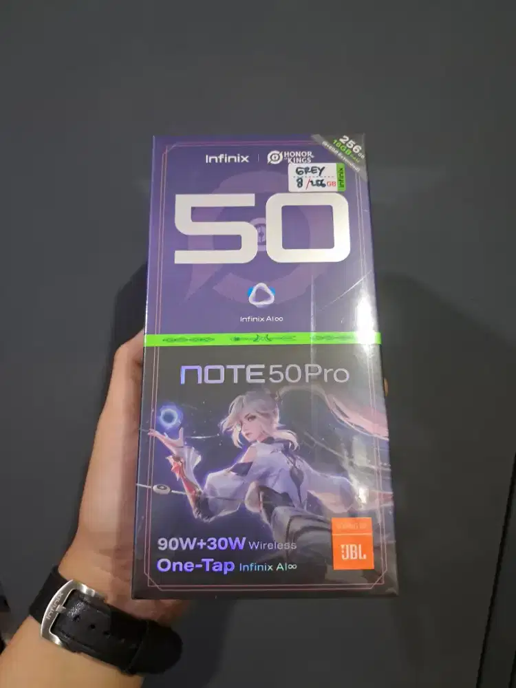 Harga Infinix Note 50 pro 8+8/256 new turun