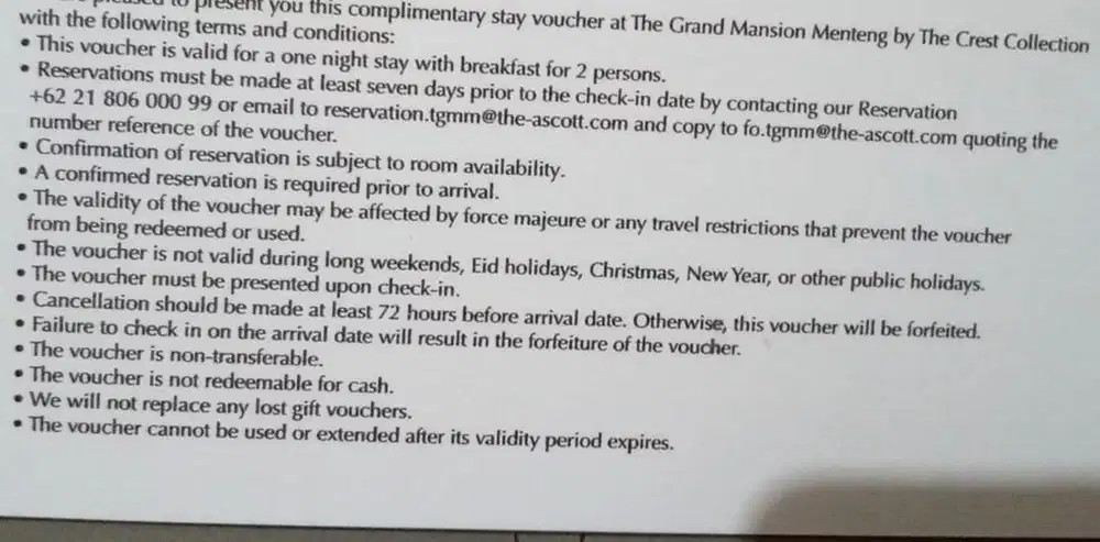 Voucher Hotel Jakarta