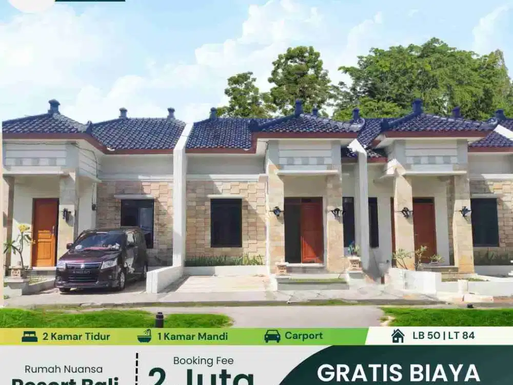 Rumah dekat stasiun nuansa bali , puri kintamani