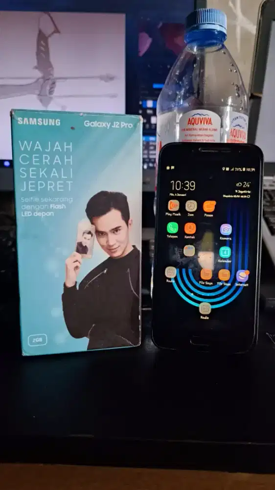 Samsung J2 Pro 2/32 4g lengkap