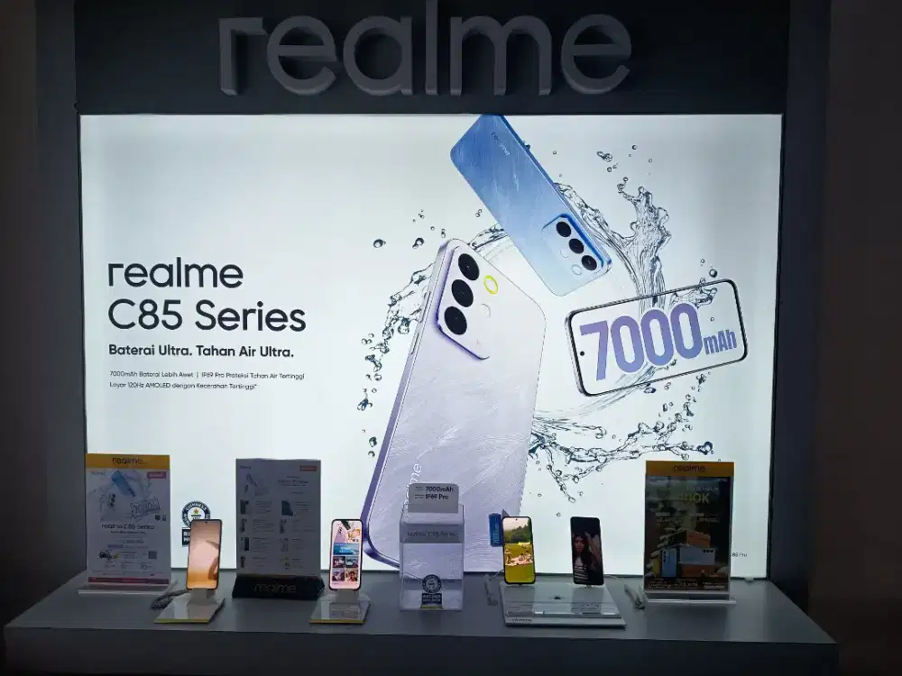 Smartphone realme series dan accessories original realme