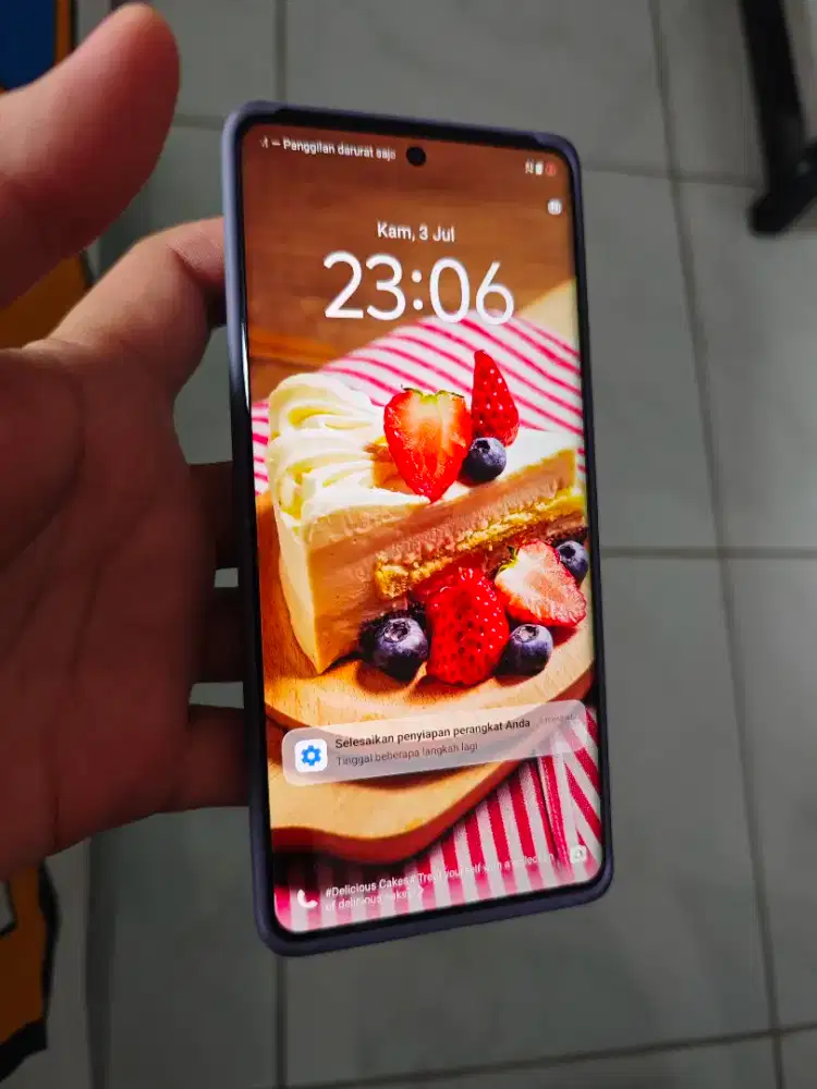 JUAL VIVO V40 5G 12/256 GB FULLSET SILVER GREY (LANGKA)