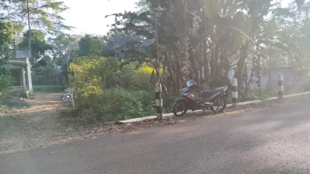Di jual tanah depan jalan raya di gunung pati semarang