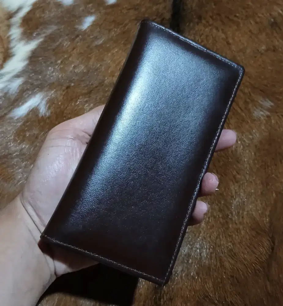 Dompet Pria wanita kulit sapi asli model tinggi