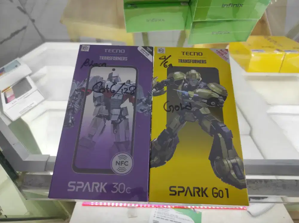 ready tecno spark GO 1 dan spak GO 30