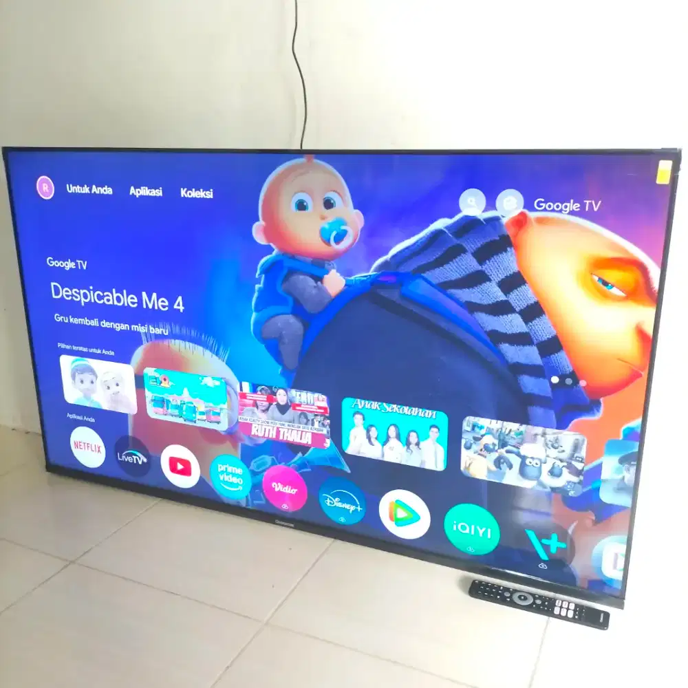 changhong 55 Inci TV android Mulus masih plastikan