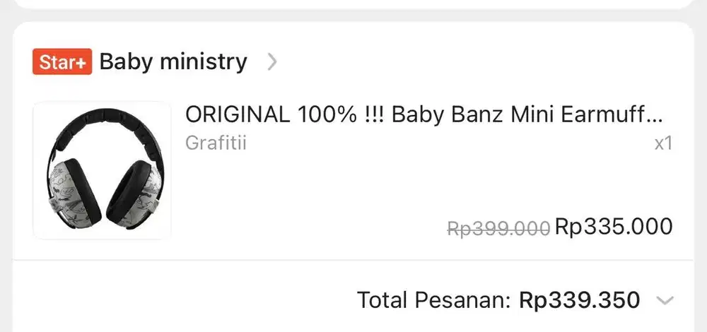 Baby Banz Mini Earmuffs – Squiggle