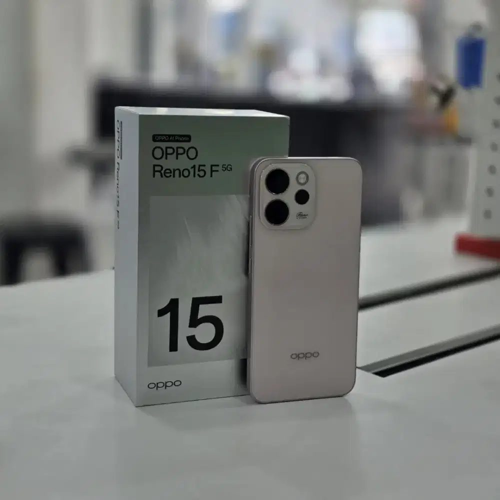 Pre Order Oppo Reno 15F 5G simanis dengan promo manis Bunga cicilan 0%