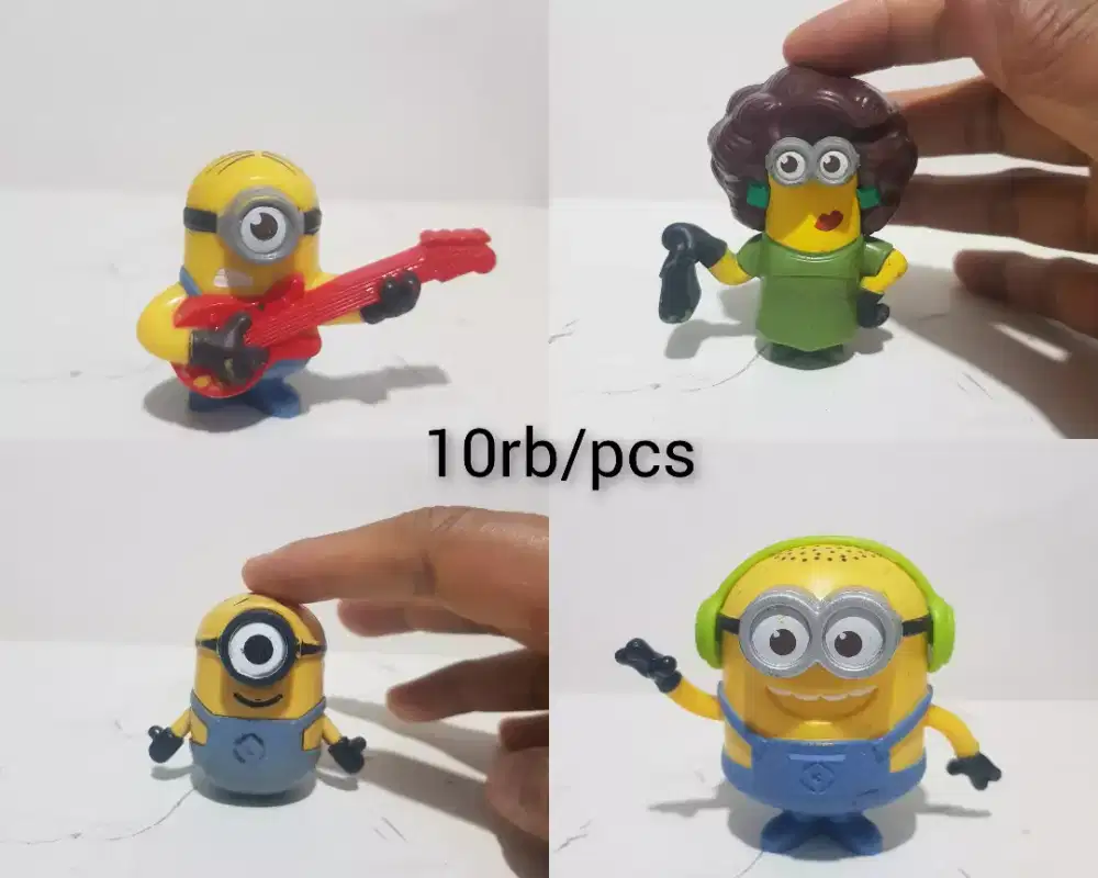 Mainan minion minions mainan anak mcd mc donalds