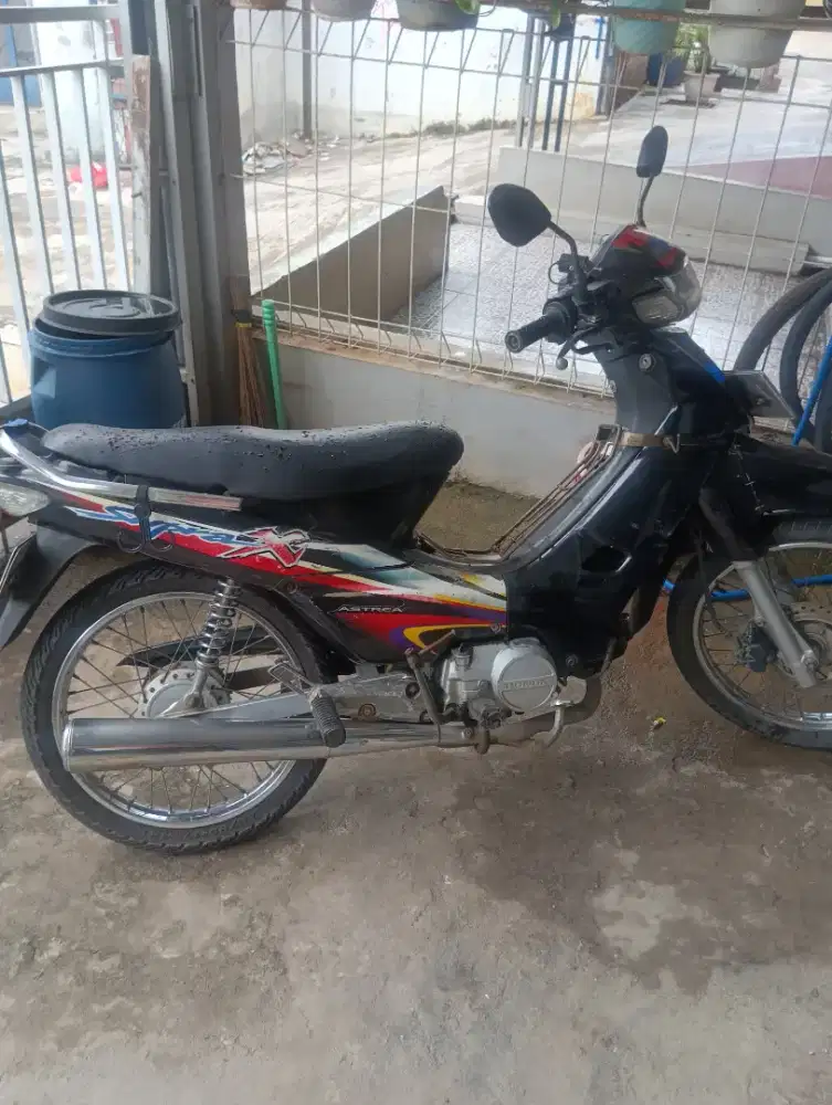 Supra X tokcer, tinggal gas