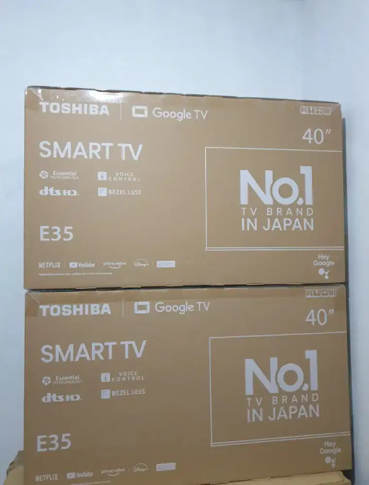 TOSHIBA GoogleTV 40 inch. 100% Gres, bisa Cod + disettingkan