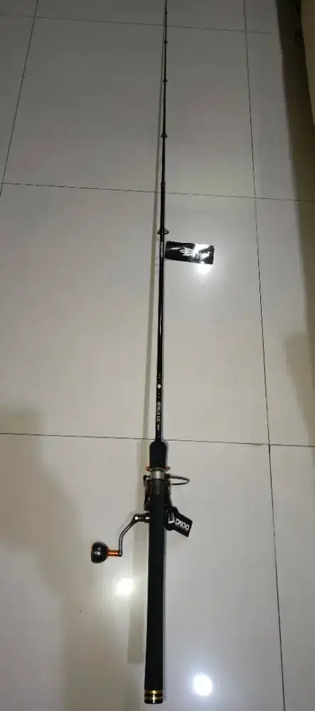 Joran pancing tridentech Singa GC 180 cm Ring guide full Fuji sak set