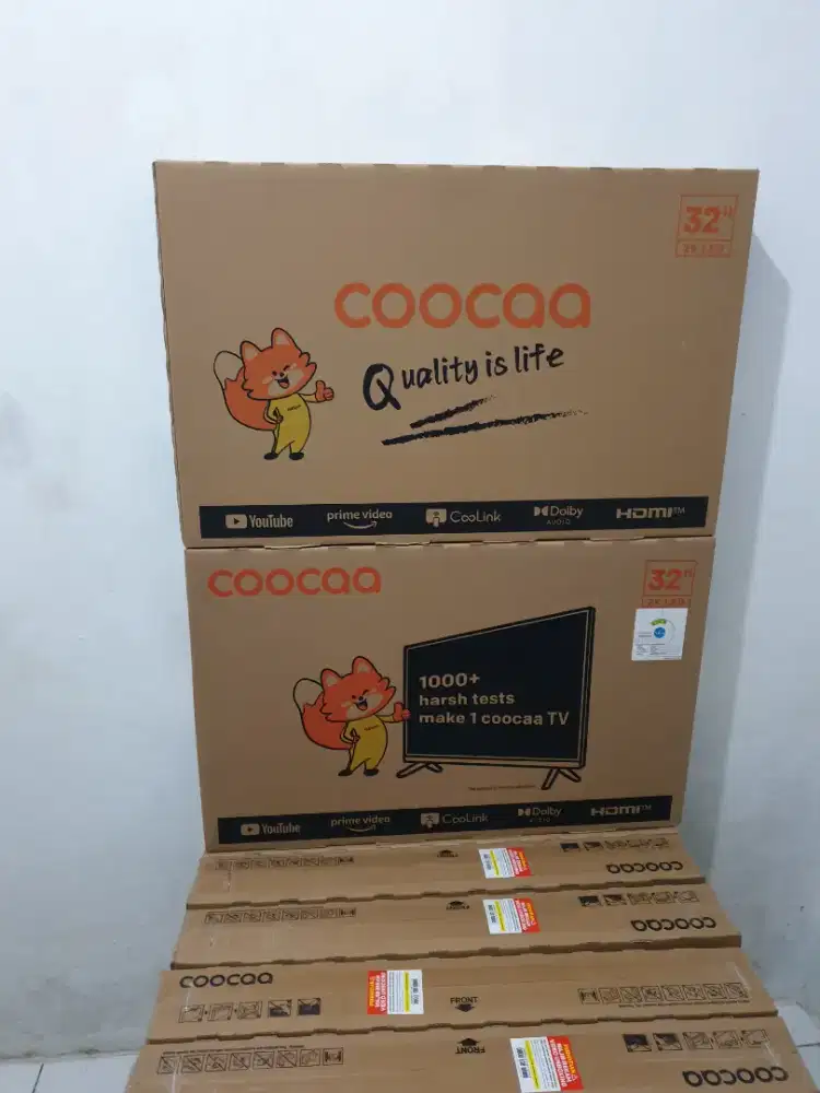 COOCAA SmartTV Digital 32 inch. 100% Gres, bisa Cod + disettingkan