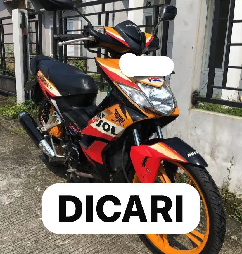 DI CARI HONDA BLADE RAMPING 2009 KE ATAS BLADE 2010 BLADE REPSOL