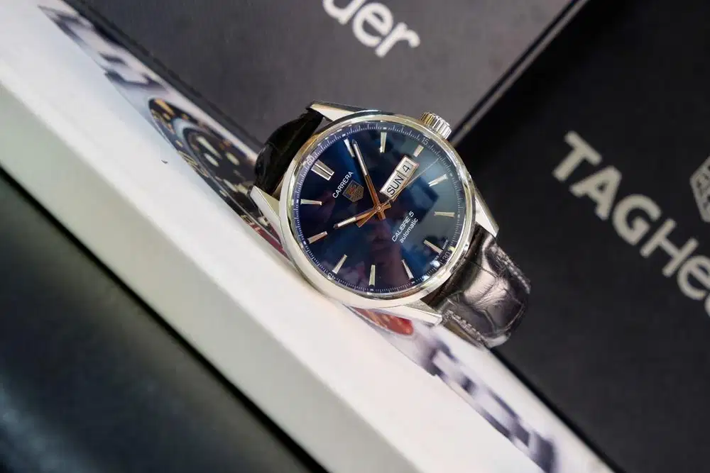Tag Heuer Carrera Day Date Blue