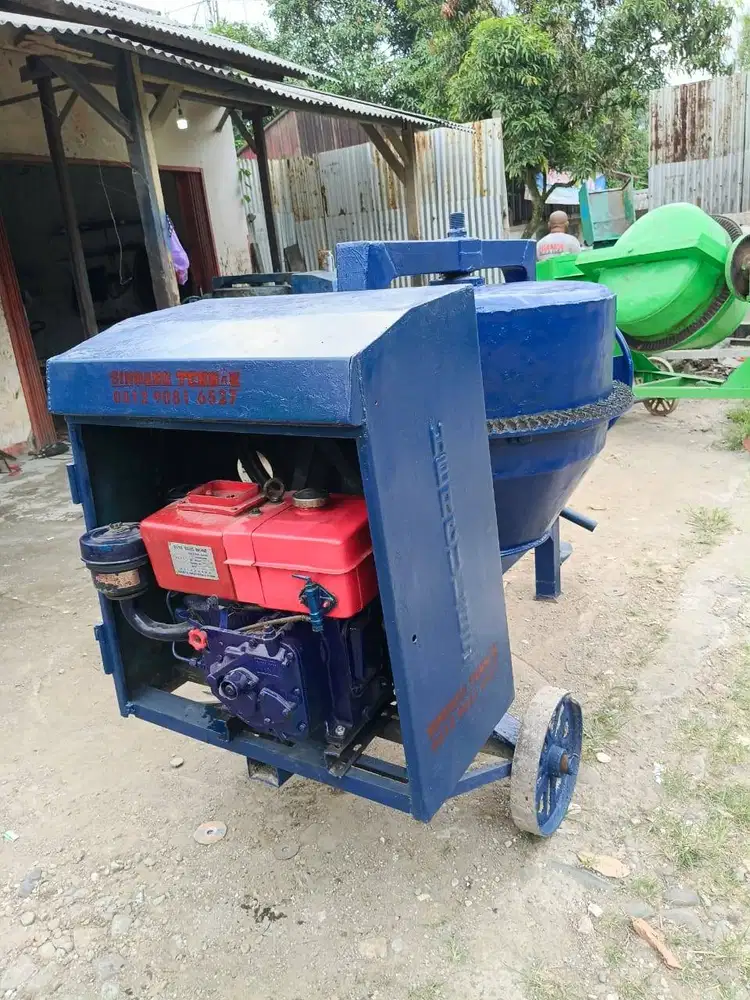 Jual Mesin Molen Cor Pengaduk Semen Merk Herculis Mulus Siap Pakai