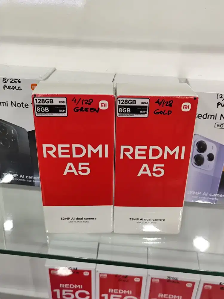 Redmi A5 New,Garansi Resmi 15 Bulan,Bisa COD & Melayani Kredit