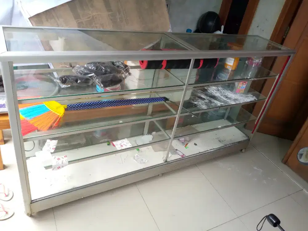 Etalase warung 2 meter