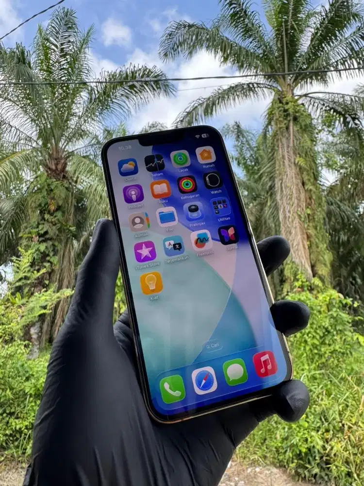 IPHONE 13 PRO 128GB, GOLD - RESMI BEACUKAI, ANTI BLOKIR (LENGKAP)