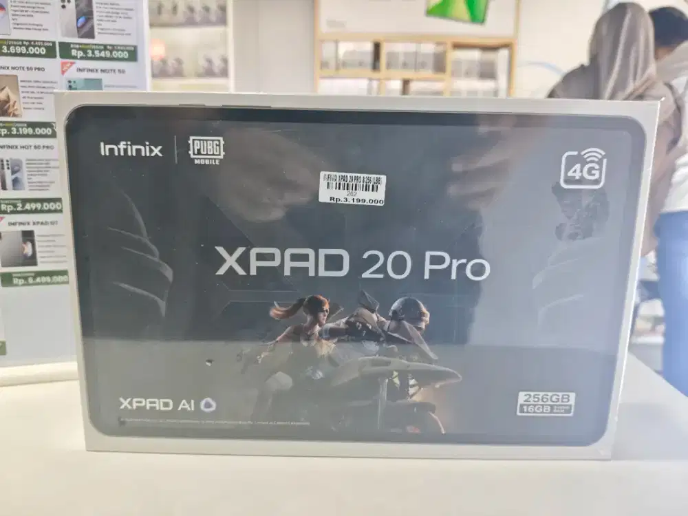 INFINIX XPAD 20 PRO RAM 8+8/256GB ATLANTIS DAHSYAT