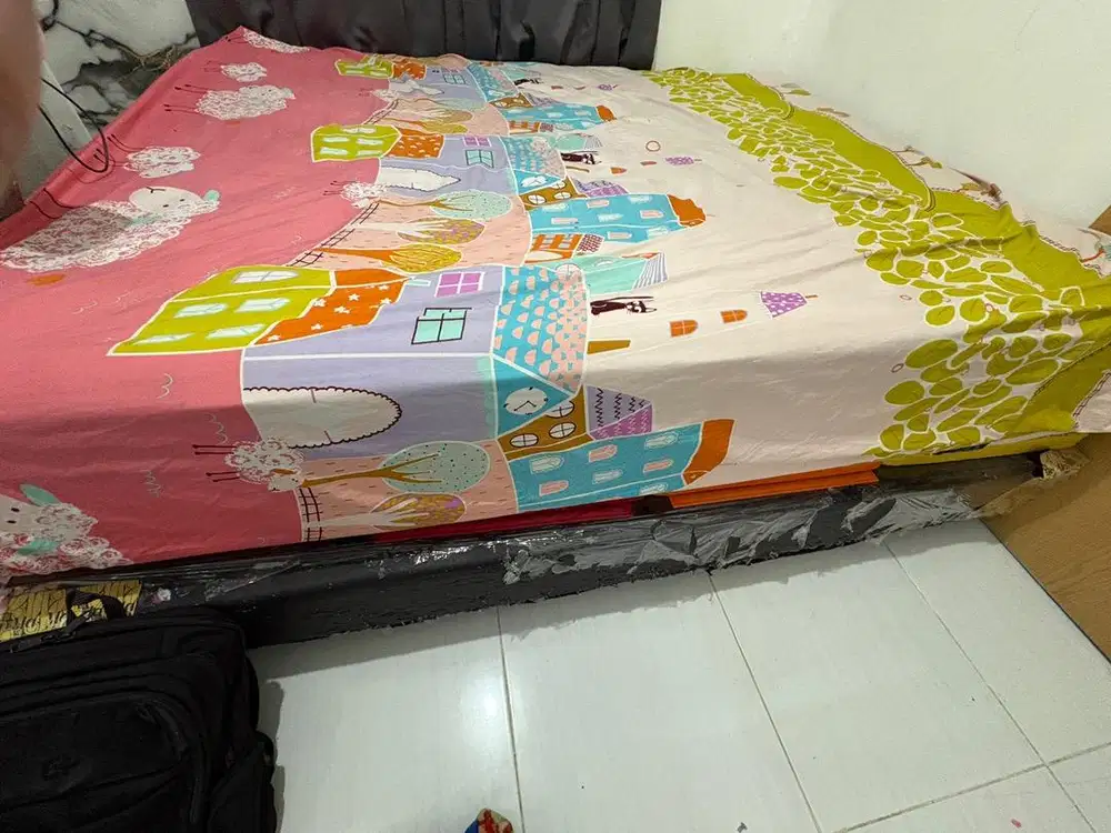 Kasur springbed plus dipan (merk serenity)