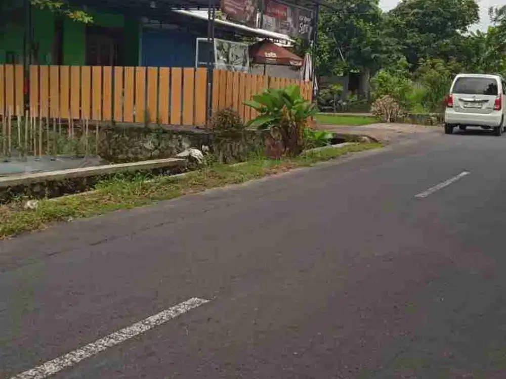 Dijual tanah Asri Sleman view sawah Bonus rumah