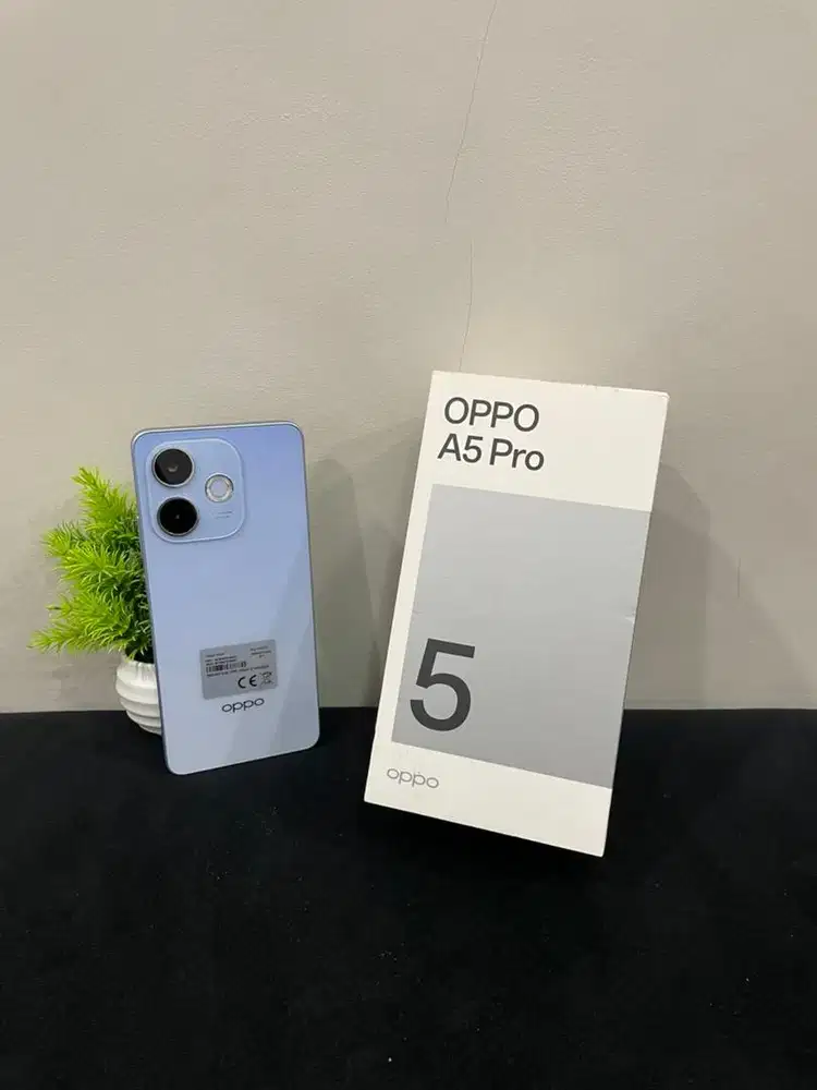 OPPO A5 Pro 8+8/256 Blue mulus Fullset Ori Sinyal Permanent