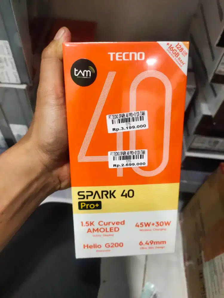 TECNO SPARK 40 PRO+ 8/128GB | ATLANTIS DAHSYAT