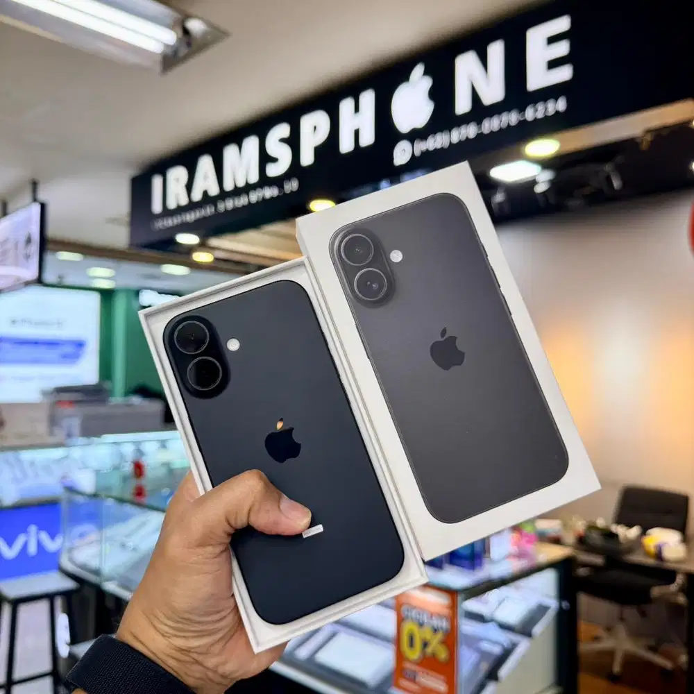 iPhone 16 128Gb Black Garansi Resmi panjang