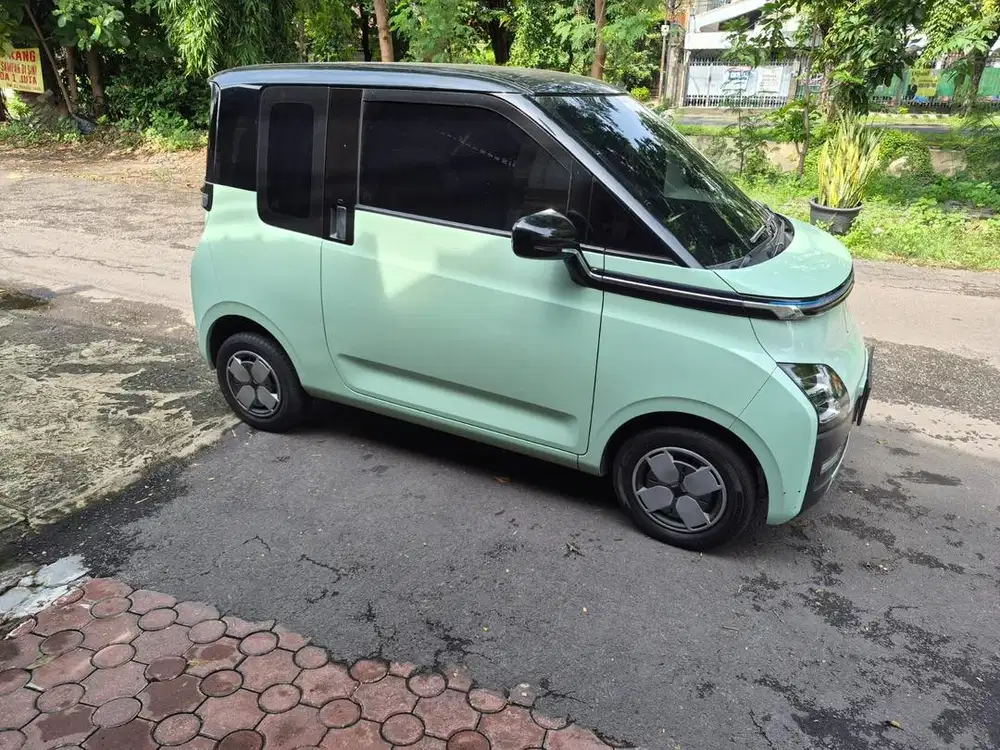 Wuling Air EV Pro Long Range 300Km Hijau Mulus