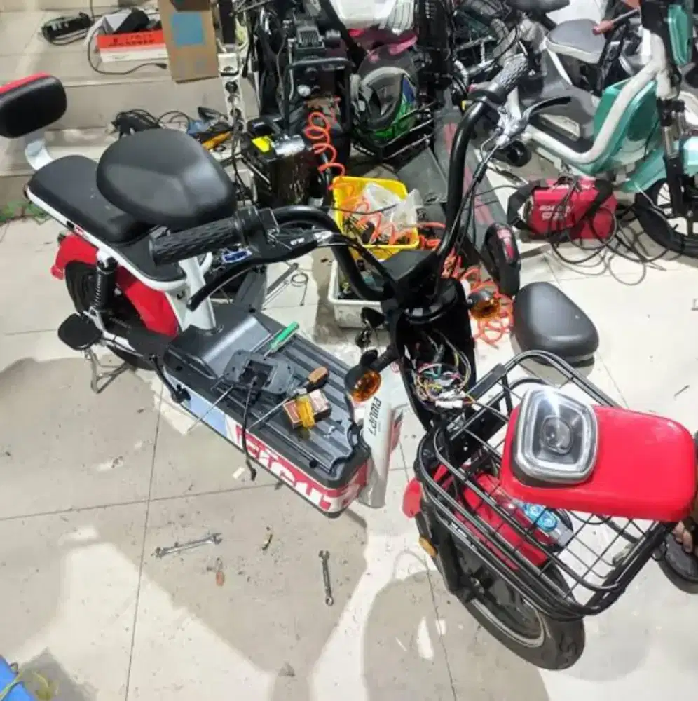 perbaikan sepeda listrik