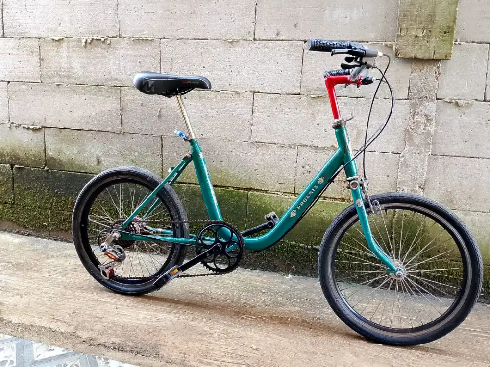 Sepeda minion trek asli unik 6 speed