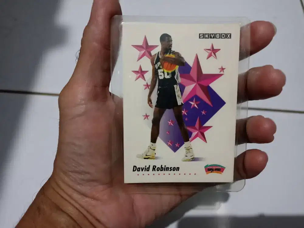 Kartu Basket David Robinson Original