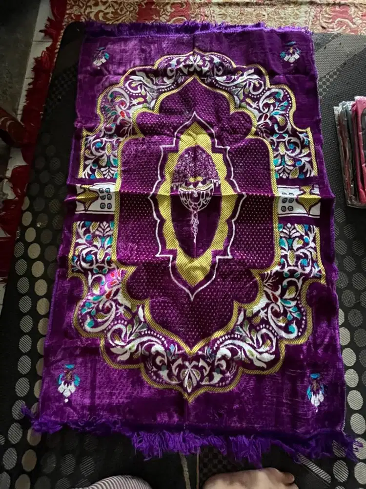 DIJUAL SAJADAH UNGU 120x70an