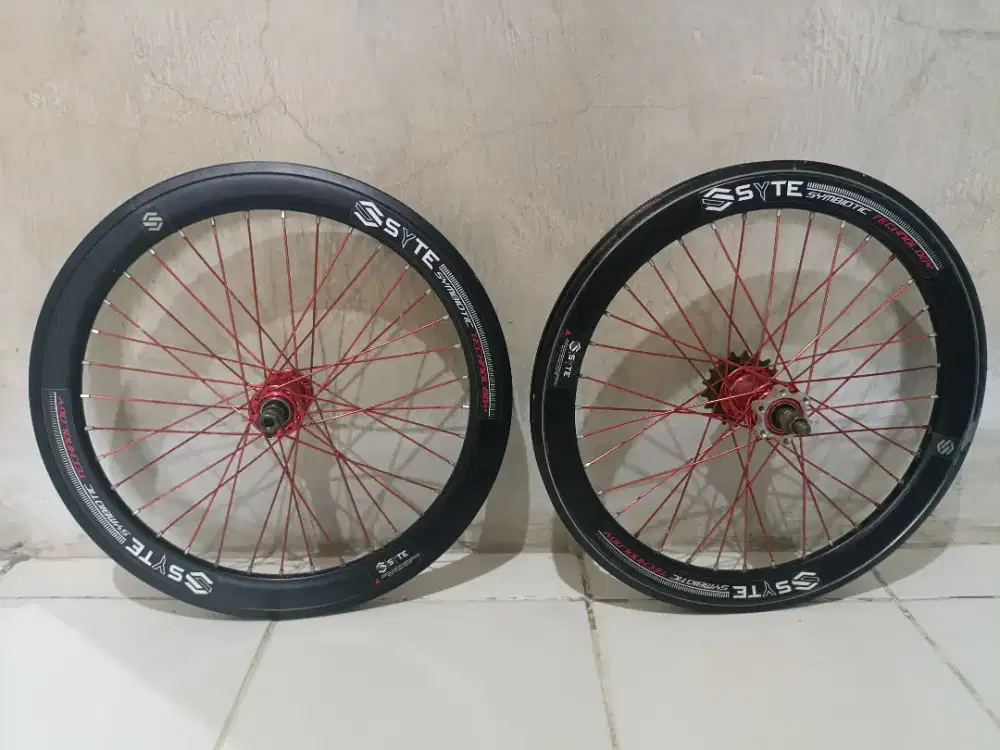Wheelset 20 BMX 406 Murni 36h