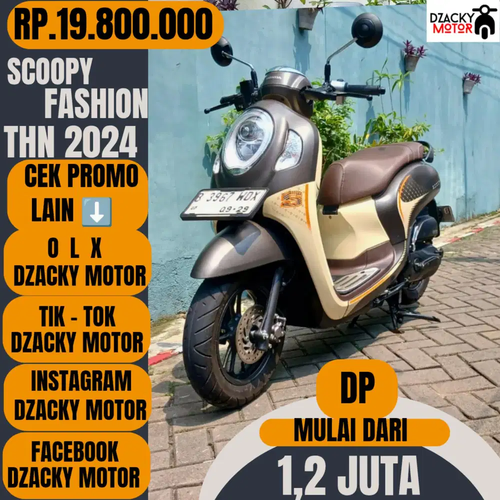 SCOOPY FASHION 2024 SECOND LIKE NEW