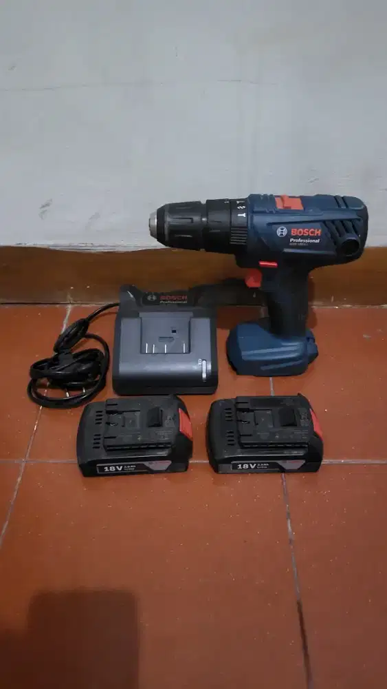 BOSCH CORDLESS BOR TEMBOK GSB 180 LI