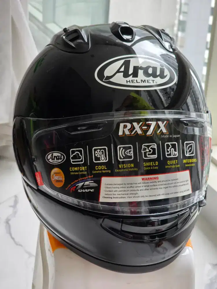 Dijual Helm Arai RX7X XO XXL Black