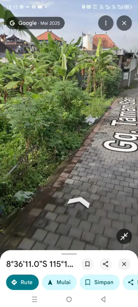 Dijual tanah kavling ,2,5 are di sempidi badung bali