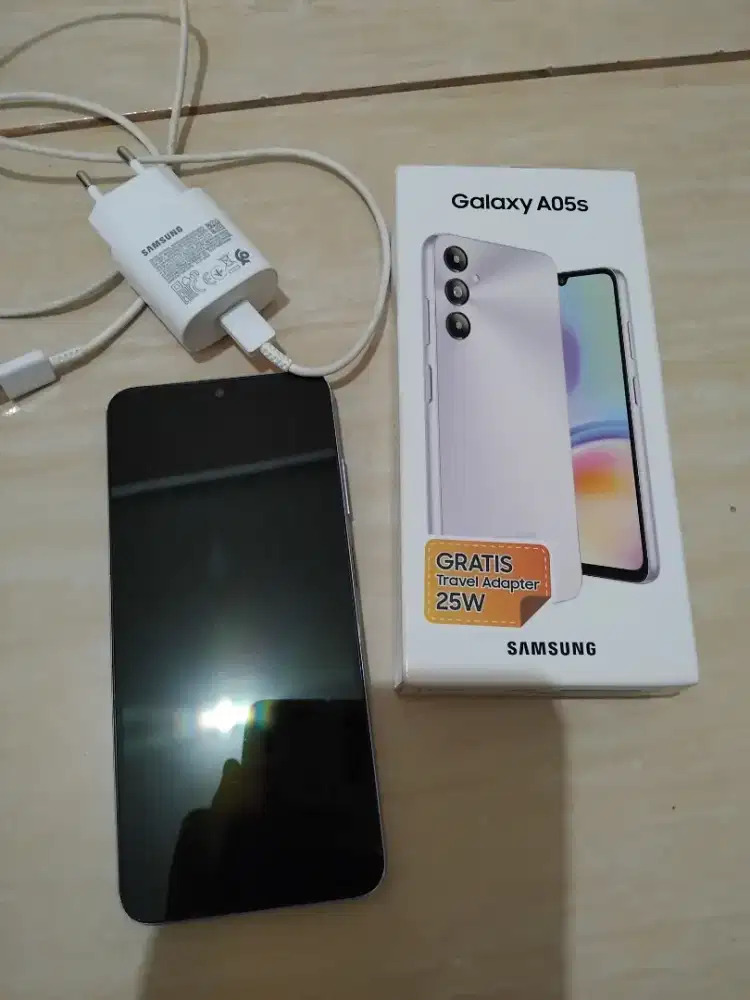 Samsung A05s Fullset warna Purple